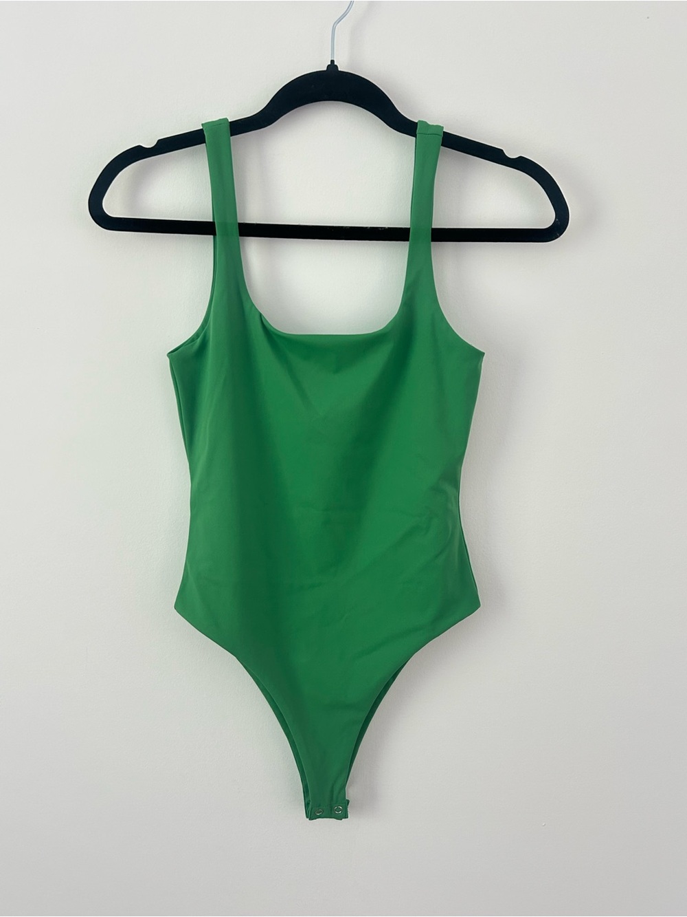 Forever 21 Green Scoop Neck Bodysuit